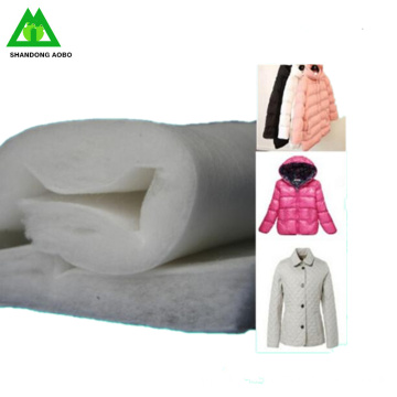 Low price High loft thermal bonded cotton wadding polyester padding